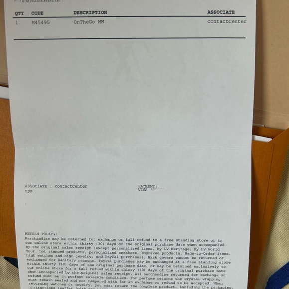 AUTHENTIC Louis Vuitton MM OnTheGo Handbag - Picture 10 of 11